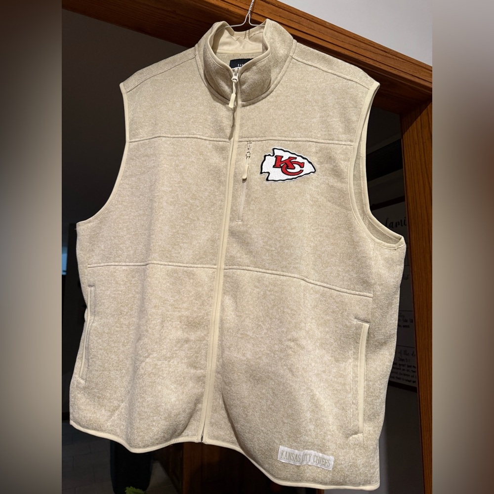 NWOT Men's NFL x Darius Rucker Collection by Fanatics Kansas City Chiefs Vest